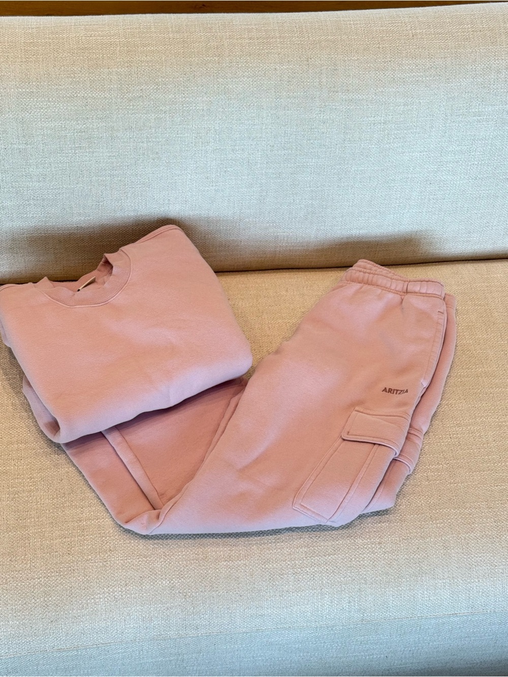 Aritzia sweatshirt and sweats set